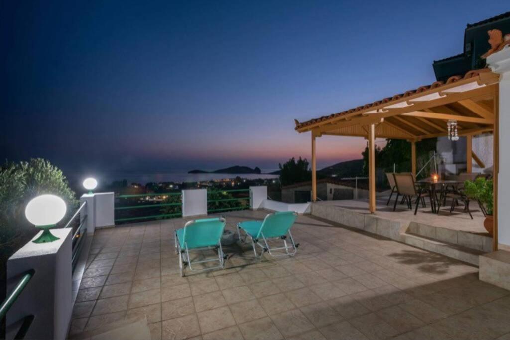 Platy Sea View Lxs Villa Exterior foto
